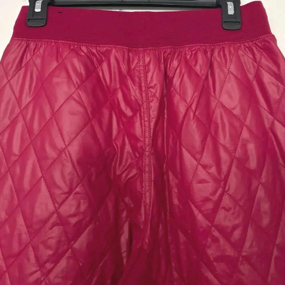 Nike NSW Sport Pack Quilted Loose Fit Jogger Pants Berry Pink S Active Sporty
